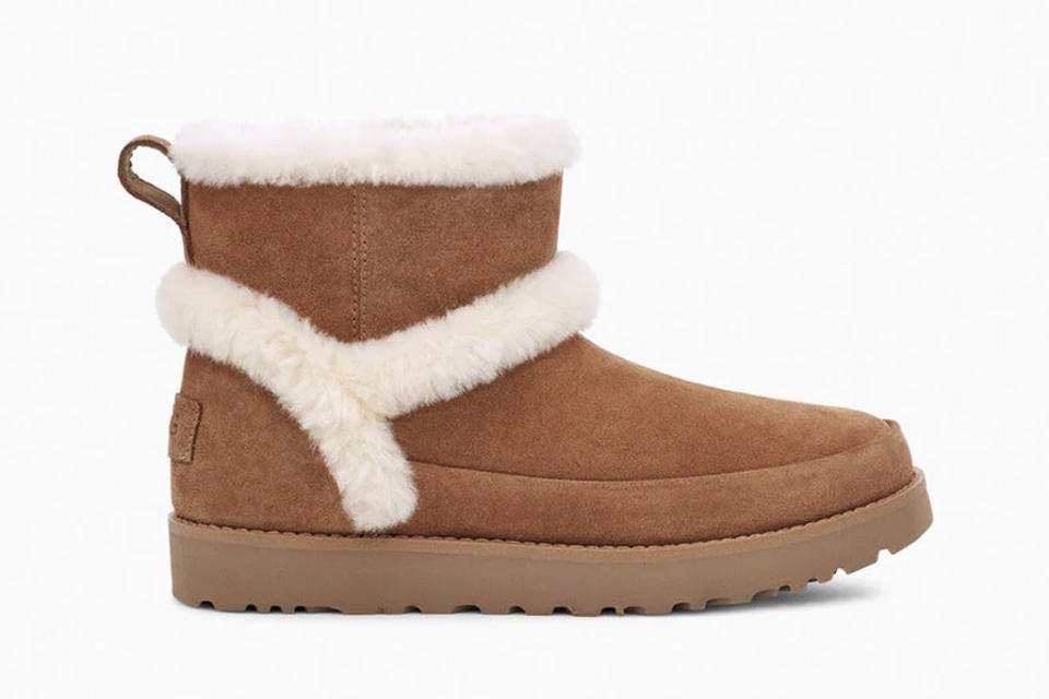 ugg, boots, brown, suede