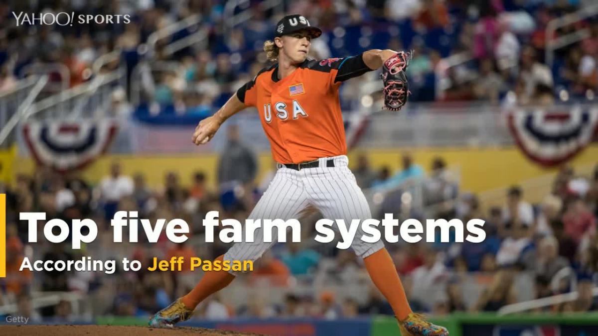 Top five MLB farm systems Yahoo Sports