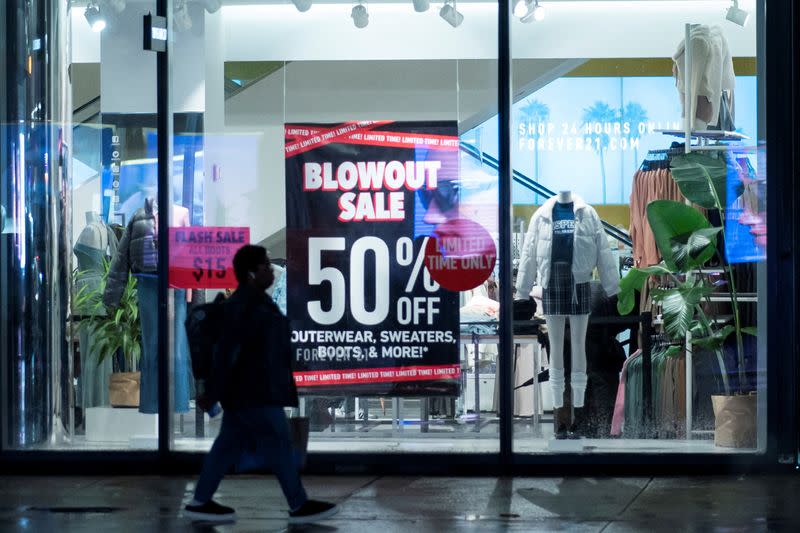 FILE PHOTO: Shopping during the holiday season in New York