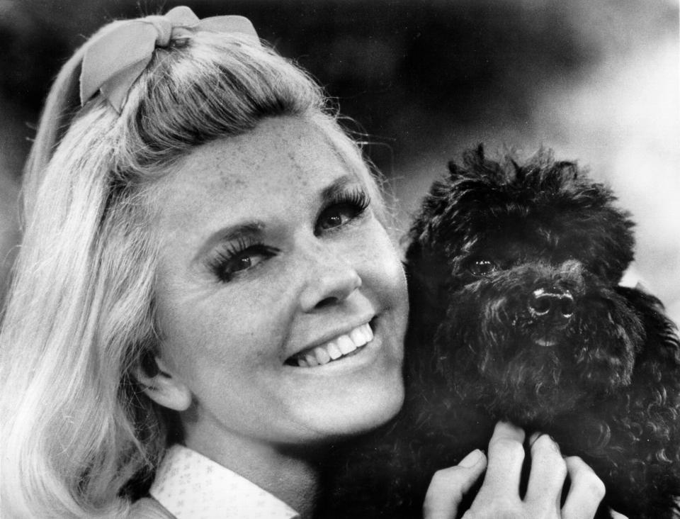 Doris Day pictured in 1970,  wanted no commemoration of her death.