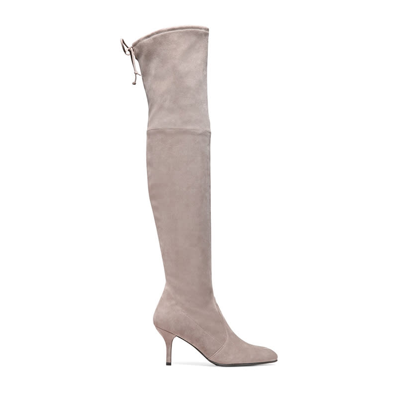 <a rel="nofollow noopener" href="https://click.linksynergy.com/deeplink?id=30KlfRmrMDo&mid=1237&murl=http%3A%2F%2Fshop.nordstrom.com%2Fs%2Fstuart-weitzman-tiemodel-over-the-knee-stretch-boot-women%2F4651945" target="_blank" data-ylk="slk:The Tiemodel Boot, Stuart Weitzman, $798;elm:context_link;itc:0;sec:content-canvas" class="link ">The Tiemodel Boot, Stuart Weitzman, $798</a>