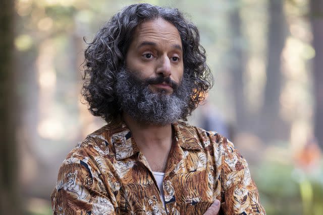 <p>David Bukach/Disney</p> Jason Mantzoukas as Dionysus in 'Percy Jackson and the Olympians'.