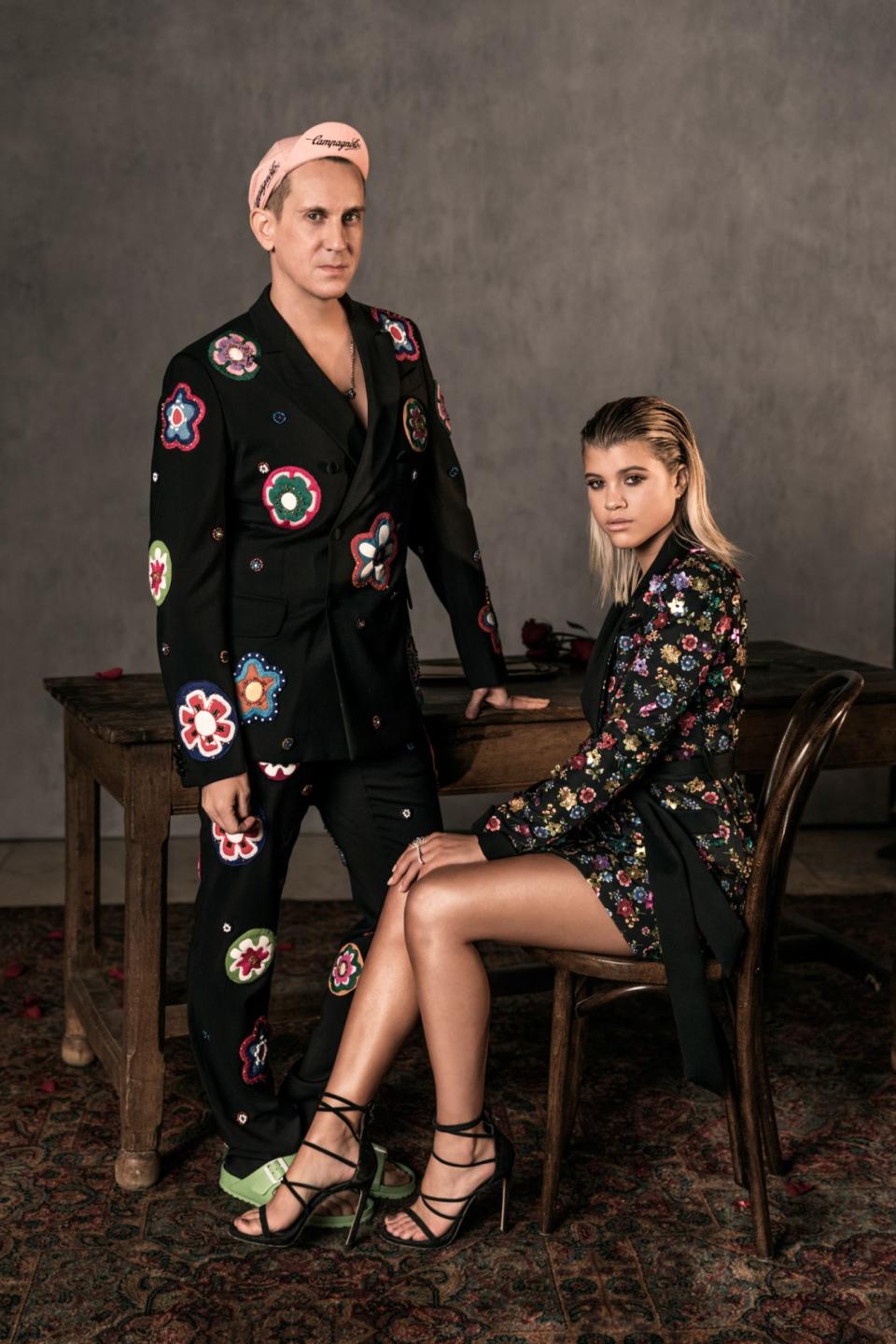 Jeremy Scott and Sofia Richie