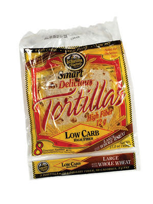 8. La Tortilla Factory Smart & Delicious Low-Carb Tortillas