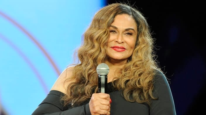 Tina Knowles-Lawson (above), the proud mother of singers Beyoncé and Solange, has launched her own talk show on Facebook Watch titled “Talks With Mama Tina.” It debuts today. (Photo: John Sciulli/Getty Images)