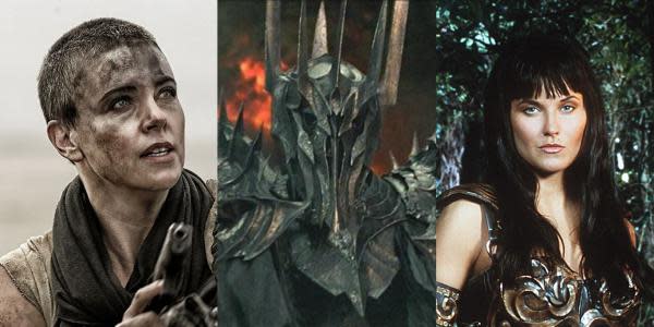 Doble de riesgo de Charlize Theron y Lucy Lawless se accidenta gravemente en el set de El Señor de los Anillos