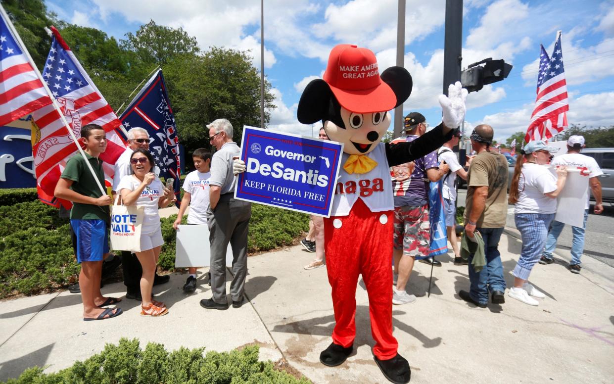 Supporters of Ron DeSantis - Reuters