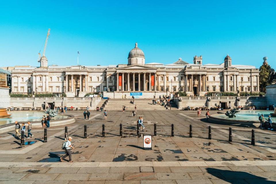 Trafalgar Square, Londres, Reino Unido.