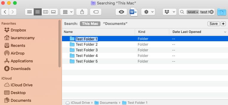 How to rename a folder on Mac 3
