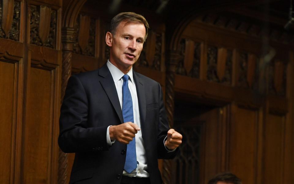 Jeremy Hunt - Jessica Taylor/AFP