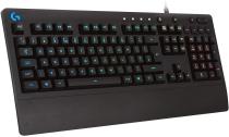 <p>Enhance the way you game with the <span>Logitech G213 Prodigy Gaming Keyboard</span> ($38, originally $70). It has stunning RGB-backlit keys that can be customized as well. You can personalize five individual lighting zones to match your setup or aesthetic for the day. It has an integrated palm rest for a comfortable user experience. It is spill resistant and dust resistant as well.</p>