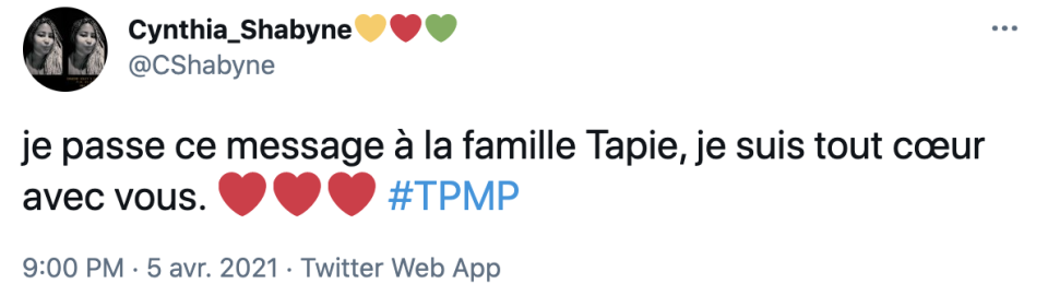 Les internautes apportent leur soutien à Bernard et Dominique Tapie.