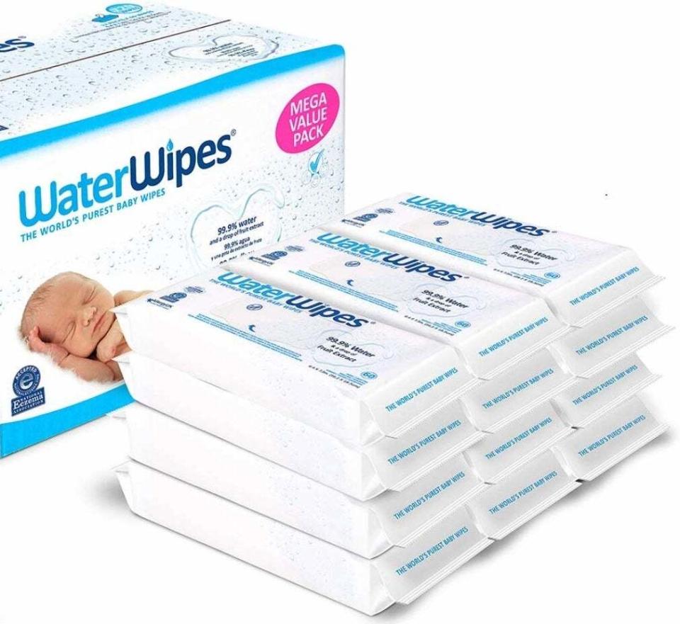 Made of 99.9% water, these hypoallergenic wipes are great for cleaning your baby's bum whenever they need a diaper change. <br /><br /><strong>Promising review:</strong> "These wipes were lifesavers for us. Our one-month-old daughter got a diaper rash, and it would not go away. We used all different sort of creams and it wasn't working. My brother insisted I tried these and I am glad he did. They are amazing. <strong>They feel soft and they do not leave a residue or smell on your hands like regular wipes.</strong> You can tell they are pure wipes. They smell fresh as well. You can tell they have a drop of fruit in them as well. They are definitely a game changer!" &mdash; <a href="https://amzn.to/3bUDk06" target="_blank" rel="noopener noreferrer">Amazon Customer</a><br /><br /><a href="https://amzn.to/3yGPdQH" target="_blank" rel="noopener noreferrer"><strong>Get a pack of 240 from Amazon for $12.32.</strong></a> <br /><i><br /><br />Some reviews have been edited for length and/or clarity.</i>