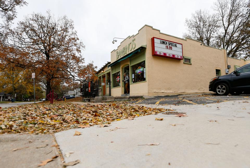 Bambino's located at 1141 East Delmar Street on Thursday, Nov. 9, 2023. A proposal to re-zone the lot where Bambino's is located in the Rountree Neighborhood is going in-front of the Planning and Zoning Commission.