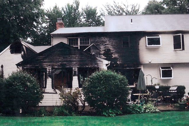 <p>Connecticut Judicial Branch via AP</p> Petit family home