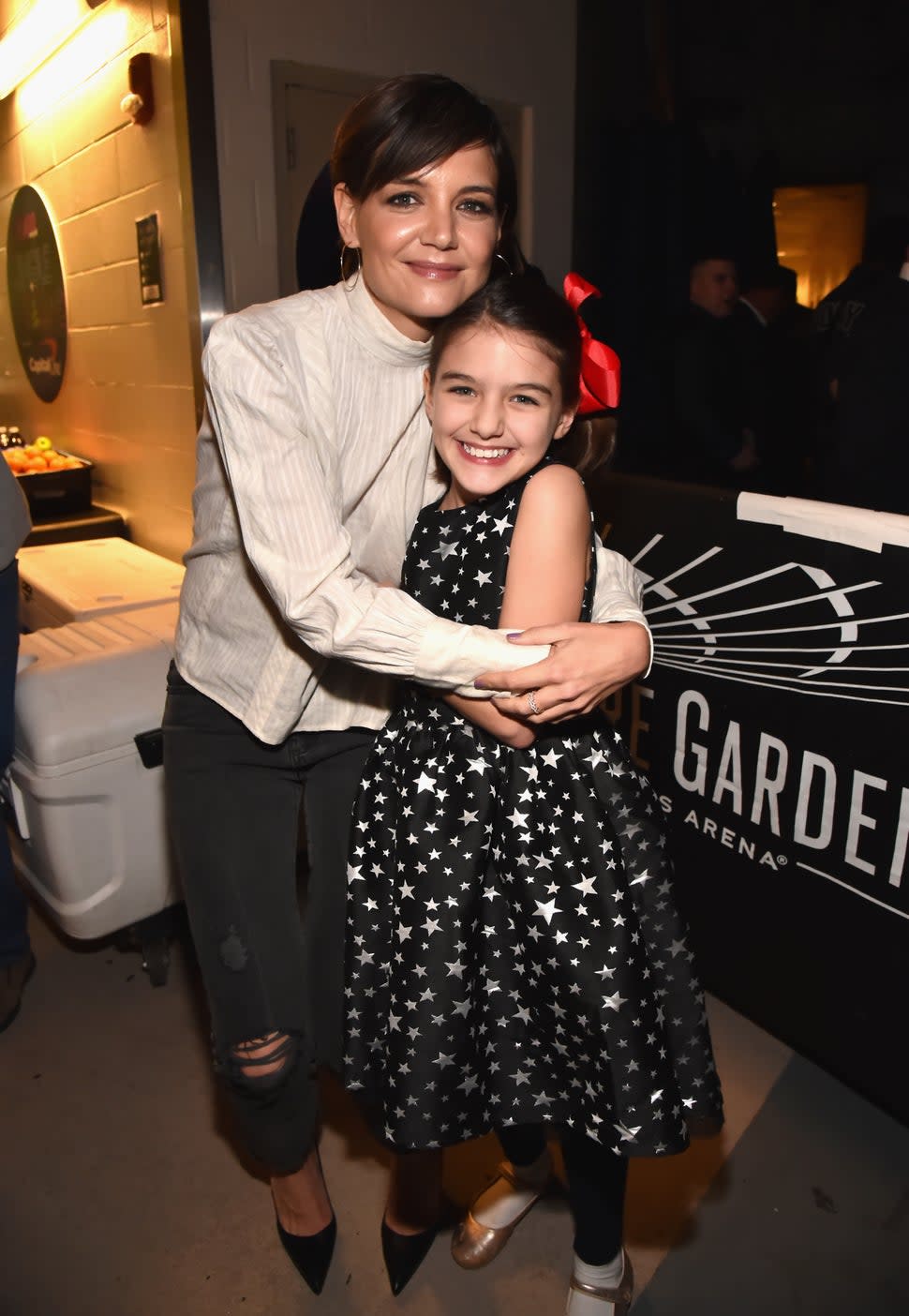 Suri Cruise and Katie Holmes