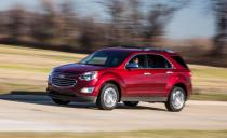 <p><strong>J.D. Power Dependability Score: 82</strong></p><p>You see a lot of <a rel="nofollow noopener" href="https://www.caranddriver.com/reviews/2016-chevrolet-equinox-24l-awd-test-review" target="_blank" data-ylk="slk:Chevrolet Equinoxes;elm:context_link;itc:0;sec:content-canvas" class="link ">Chevrolet Equinoxes</a> on the road, and with good reason. This version got the job done by providing lots of interior room, decent fuel economy, and an SUV's expected utility all at a reasonable price. Better still, the tens of thousands who bought one got great dependability in the bargain. </p>
