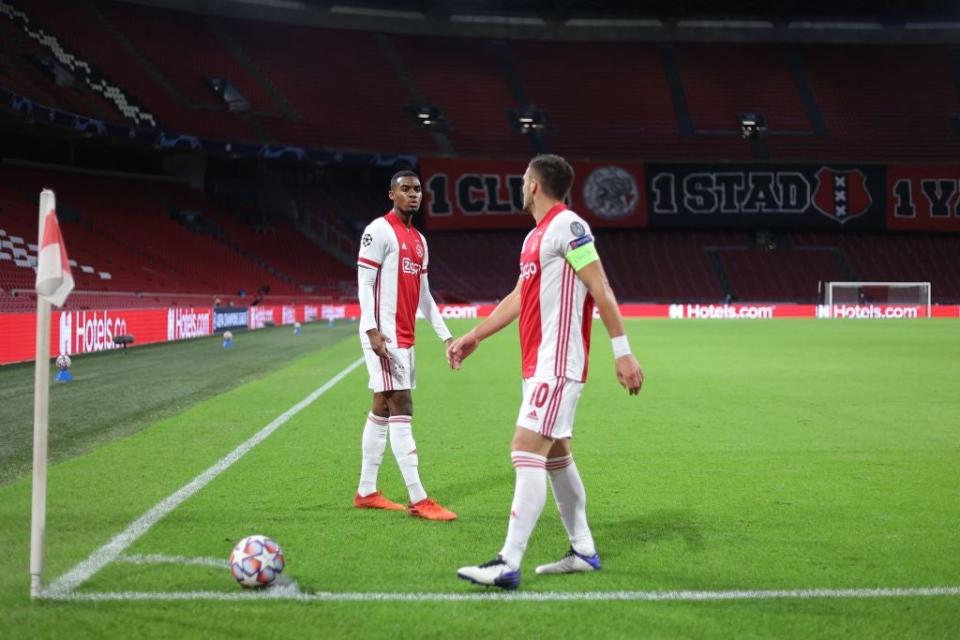 Ajax against LiverpoolAFP via Getty Images