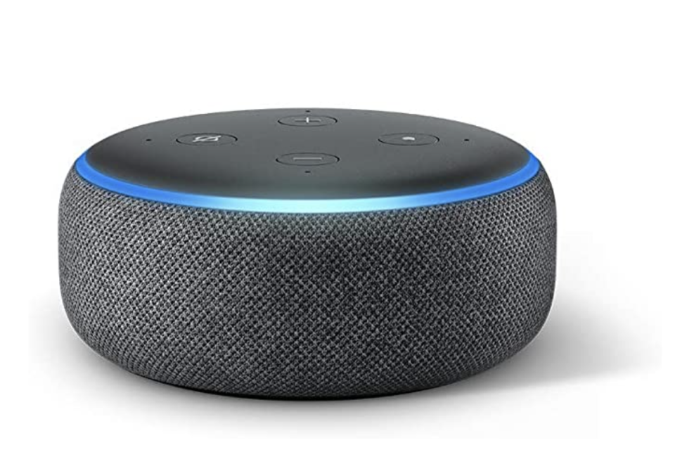 Echo Dot (3ra generación) - Bocina inteligente con Alexa, negro. Foto: Amazon.com.mx. 