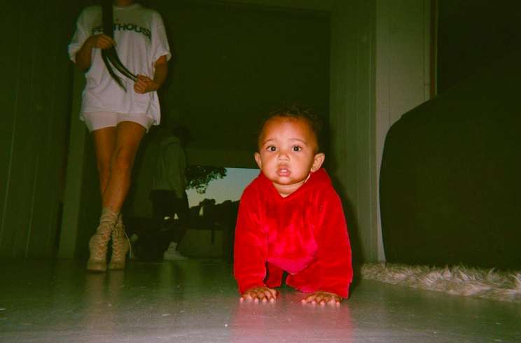 Kim Kardashian has been slowly rolling out a series of family photos on Instagram. (Photo: Instagram)