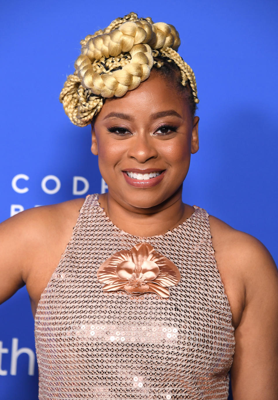 Closeup of Phoebe Robinson