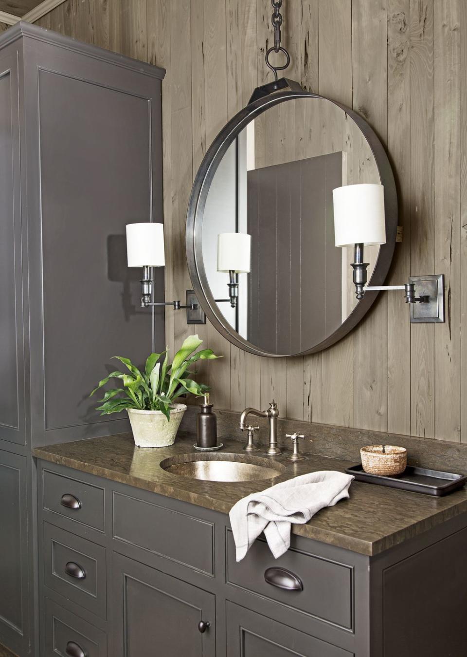 Sturdy Soapstone Bathroom Countertop