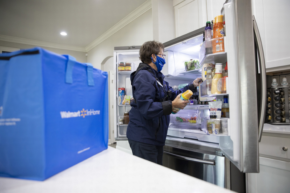 Walmart’s new InHome delivery service gives customers the option of having a delivery person come into their homes or garages and stock their refrigerators when they order groceries or goods. The new delivery service arrived in South Florida’s Miami-Dade, Broward and Palm Beach counties, as well as cities in other states, in July 2022.