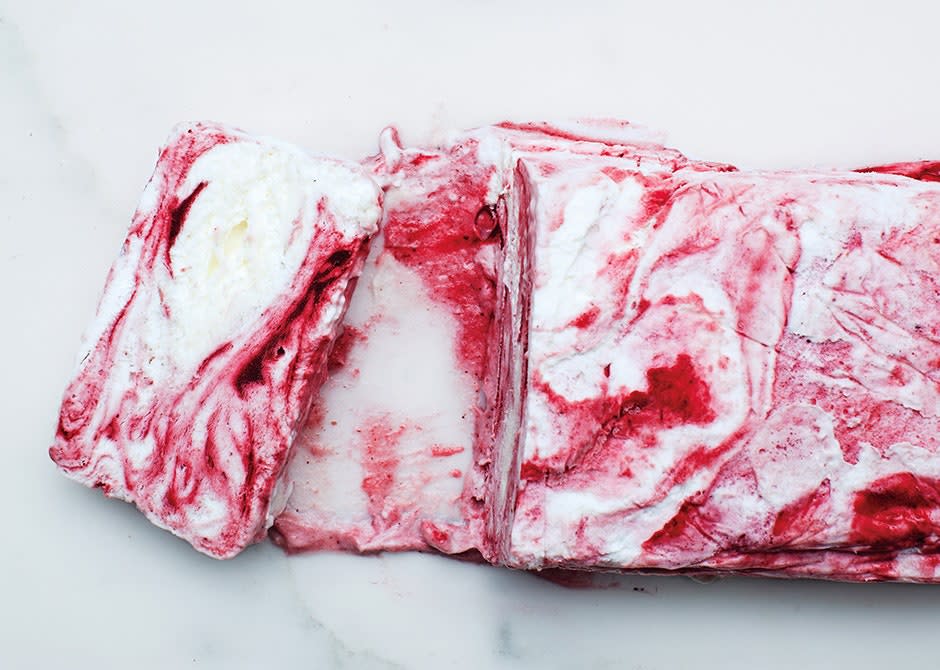 Plum Semifreddo