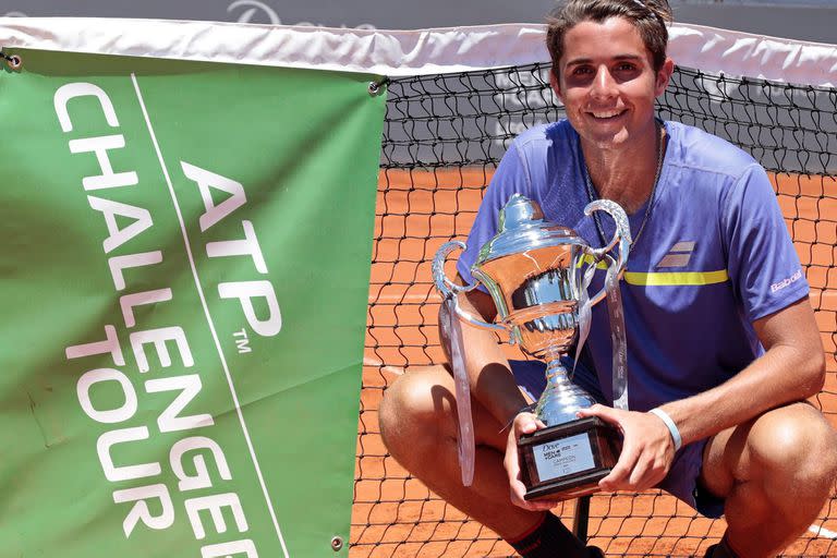 Santiago Rodríguez Taverna ganó el Challenger de Tigre, su primer título en el circuito