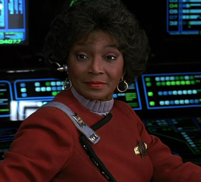 Uhura in Star Trek 6