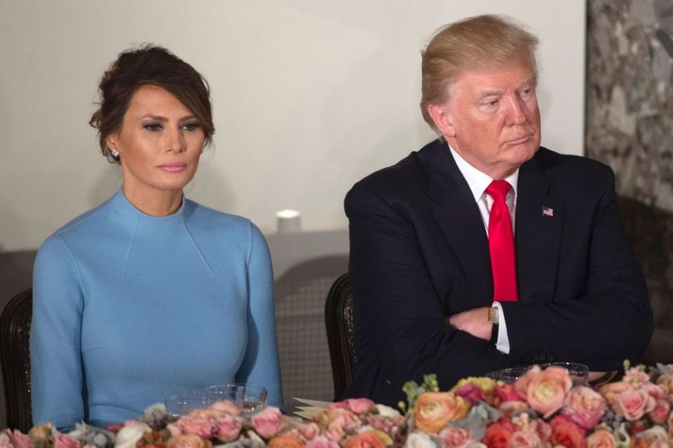 Melania and Donald Trump