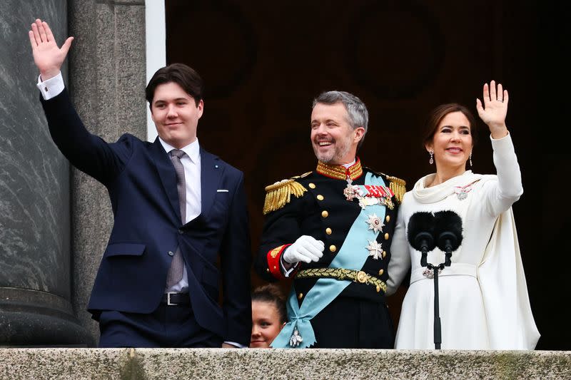 Succession of the Danish throne in Copenhagen