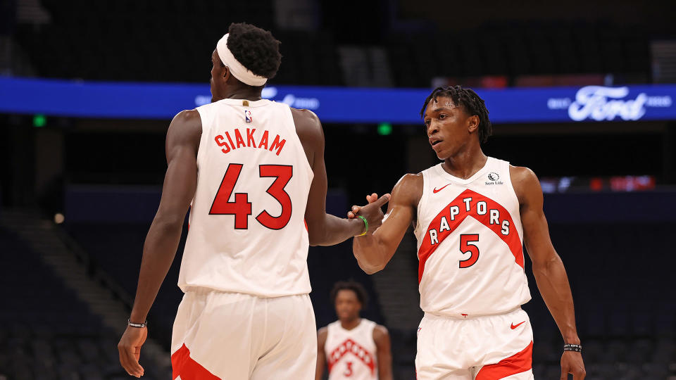 Raptors' Stanley Johnson has earned the trust of head coach Nick Nurse ... for now. (Photo by Mark Lo Moglio/NBAE via Getty Images)
