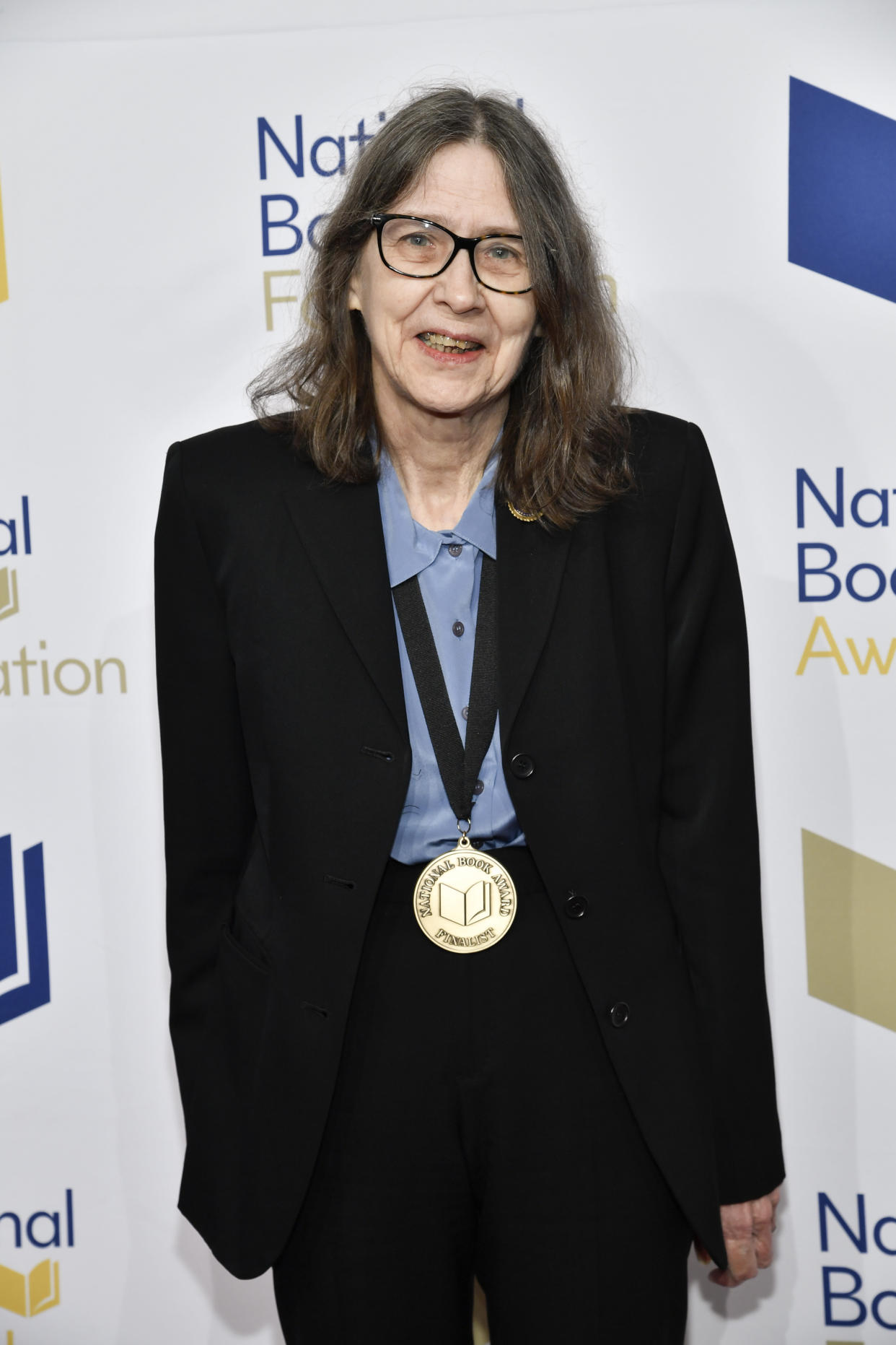 Margaret Mitsutani attends the 73rd National Book Awards at Cipriani Wall Street, on Wednesday, Nov. 16, 2022, in New York. (Photo by Evan Agostini/Invision/AP)