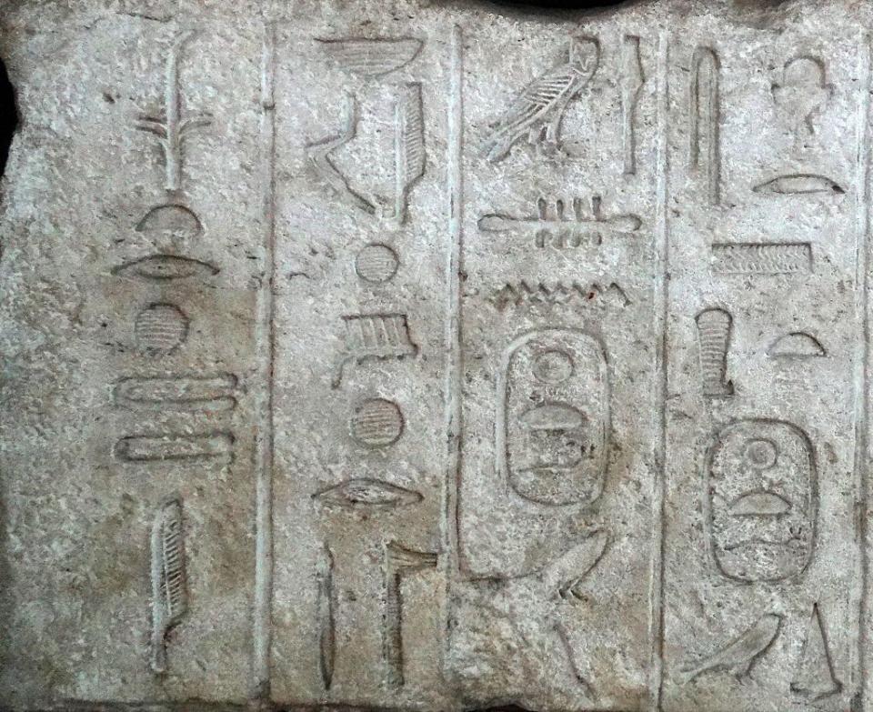 Hieroglyphics tell more than just a story.