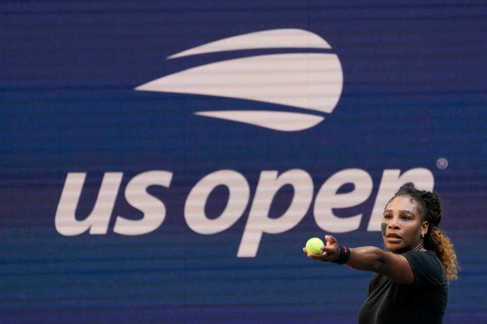 Serena Williams is set to wave farewell to tennis in New York (Seth Wenig/AP) (AP)
