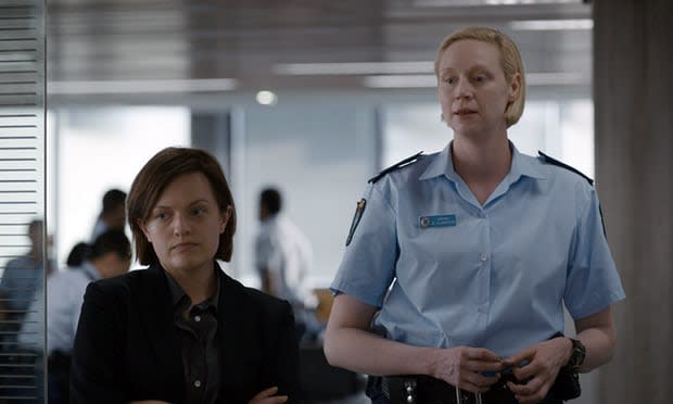 Elisabeth Moss and Gwendoline Christie in 'Top of the Lake: China Girl' (Photo: SundanceTV)