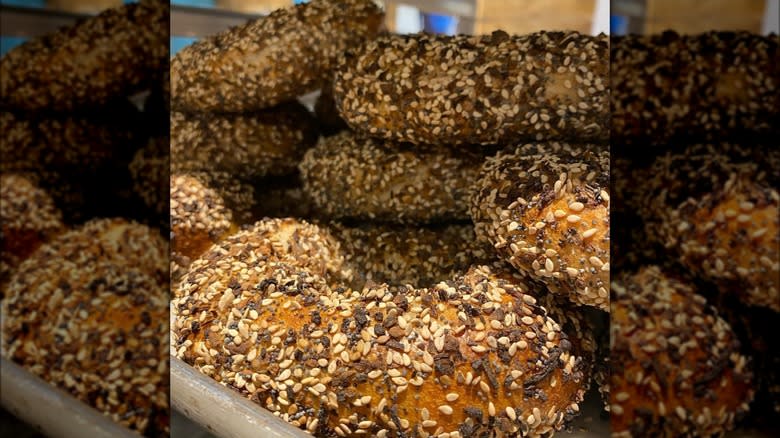 Bagel Guild everything bagels