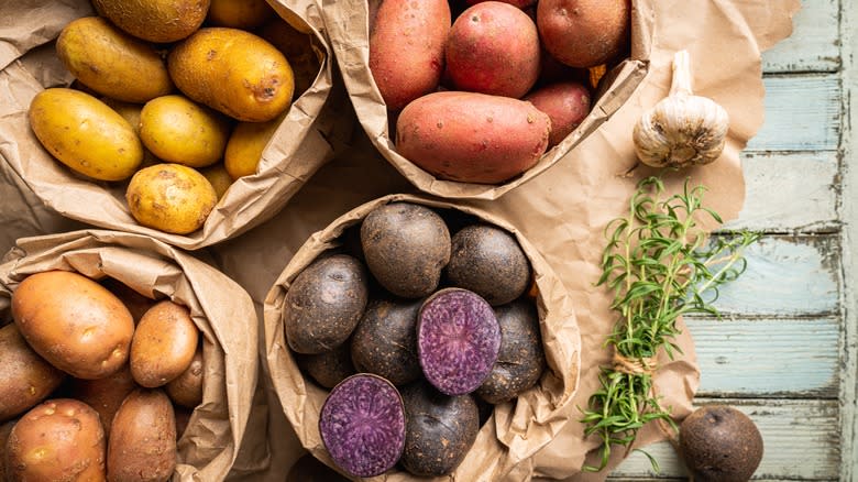 Varieties of potatoes