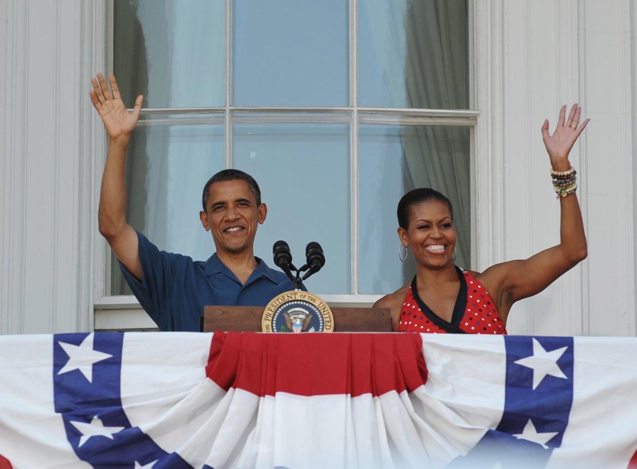 us president barack obama and first lady