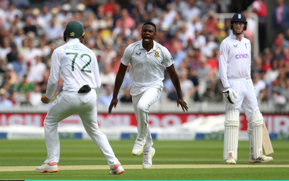 Rabada makes the breakthrough - Shaun Botterill/Getty Images