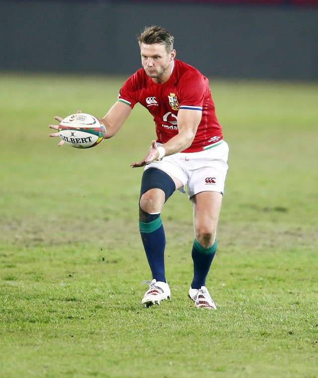 Dan Biggar (pictured) links up with Conor Murray at half-back