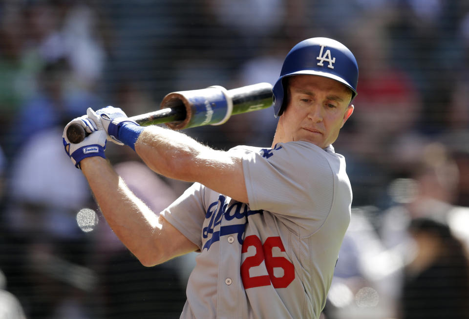 Sunday will be another Father’s Day for Dodgers second baseman Chase Utley. (AP)