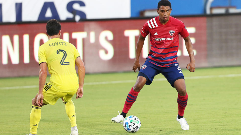 Reggie Cannon, pictured here in action for FC Dallas against Nashville SC.