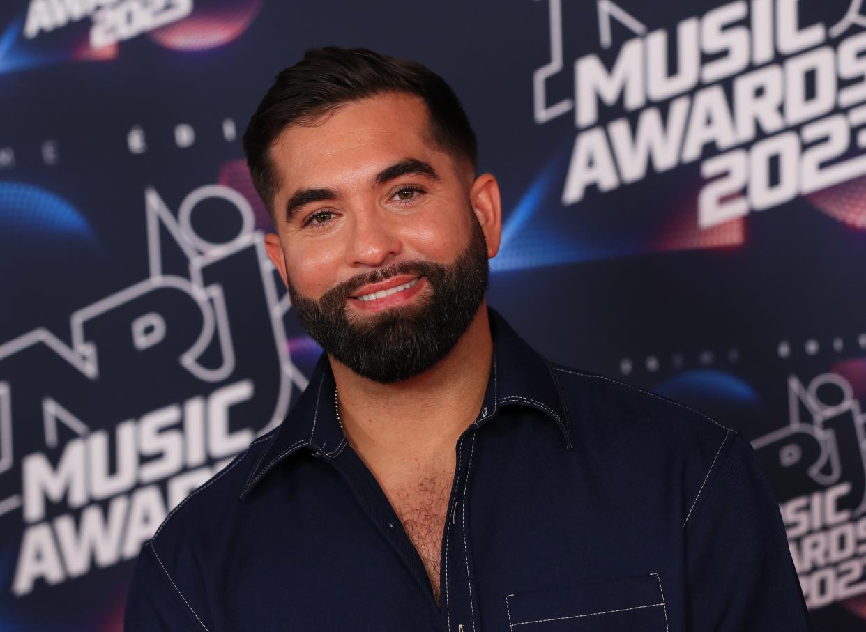 CANNES, FRANCE - NOVEMBER 10: Kendji Girac attends the 25th NRJ Music Awards on November 10, 2023 in Cannes, France. (Photo by JB Lacroix/Getty Images)