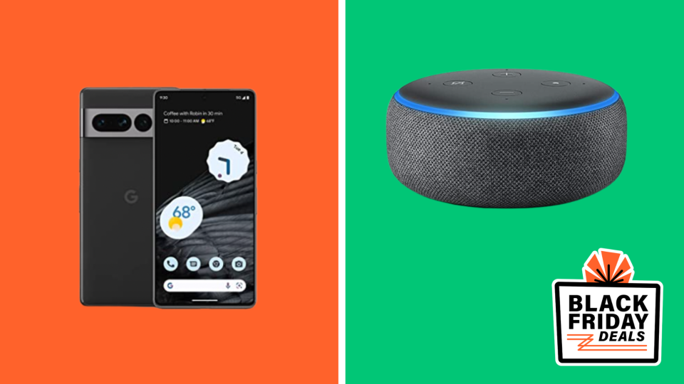 From smartphones to smart speakers, these are the best tech deals for Black Friday.