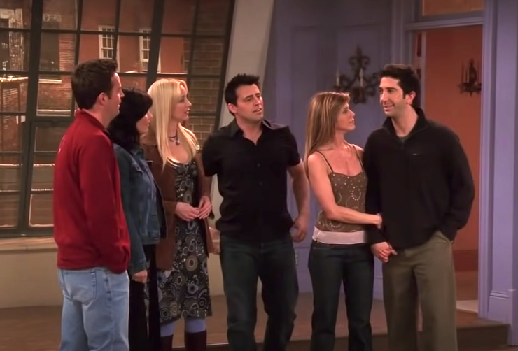 The cast of "Friends"