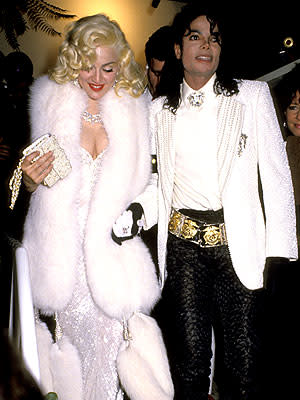 Escorting Madonna to the Oscars in 1991