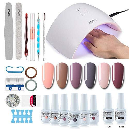 1) Vishine Gel Nail Polish Starter Kit