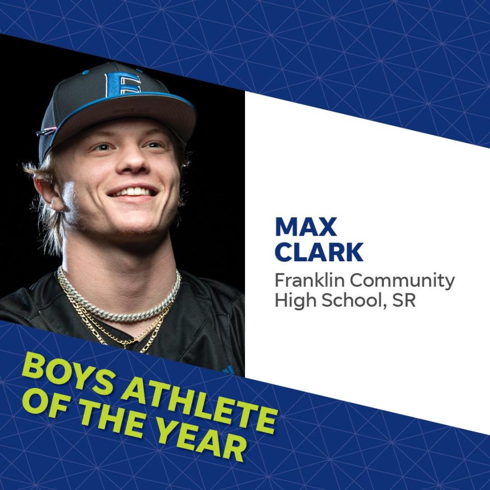 Max Clark named state's Boys Athlete of the Year during Indiana High